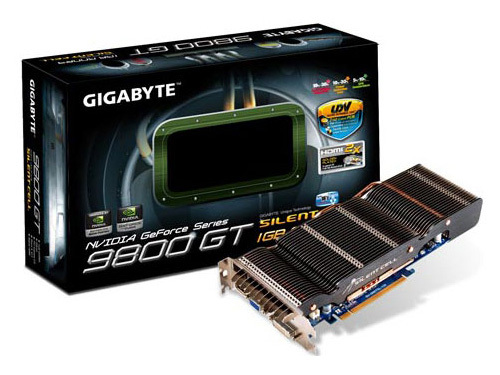 Игровое железо - Пассивная GeForce 9800 GT компании Gigabyte