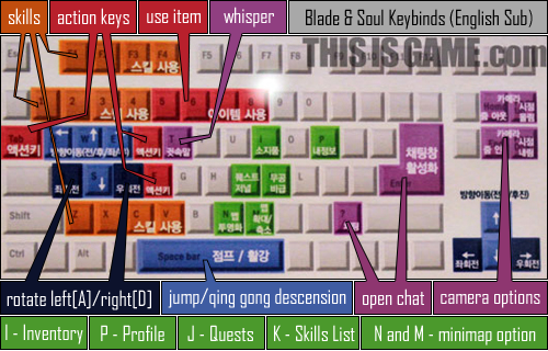 Новости G-Star 2010 ~ A Guide on How to Play the Demo Learn some of Blade & Soul's controls.