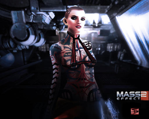 Mass Effect 3 - Джек. Фанарт