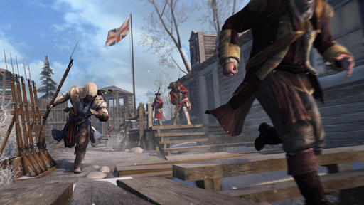 Assassin's Creed III -   Геймплей Assassin's Creed III с выставки Е3 2012 (Обновил 06.06.2012)