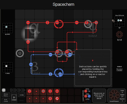 SpaceChem - Концепт-арты игры и информация о дизайнере игры